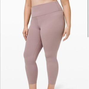 Lululemon align crop 21” *cool
